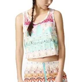 Adidas Originals Borbofresh Women's Loose Crop Tank Top Multicolor