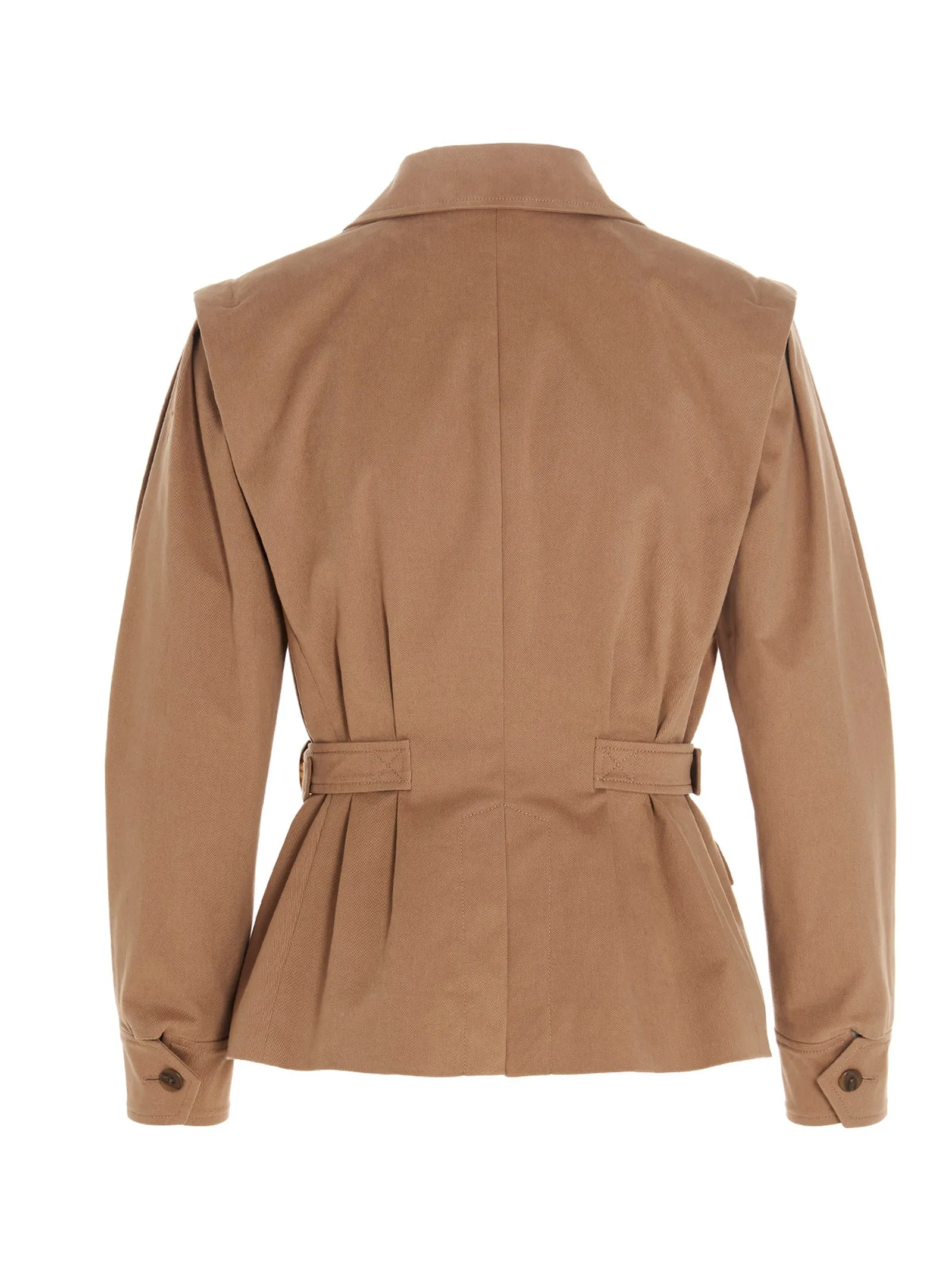 Alberta Ferretti Belted Safari Jacket