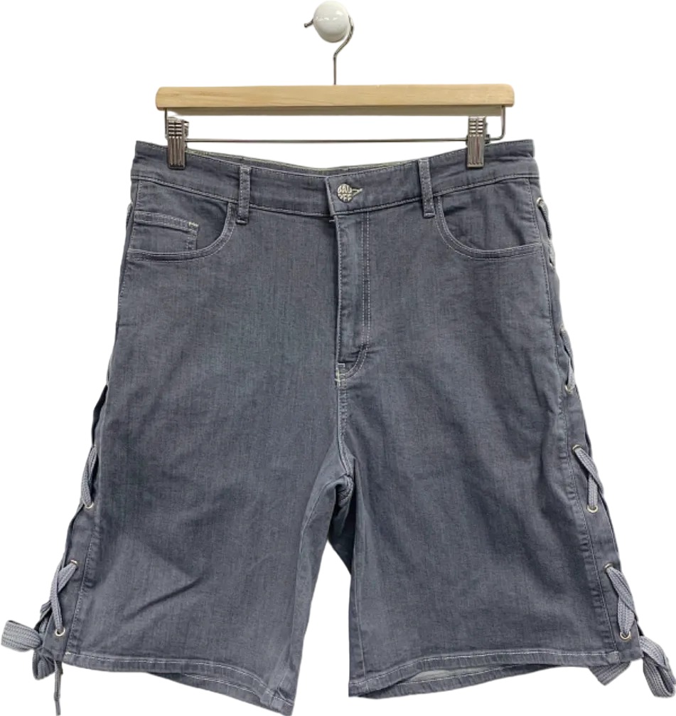 Baum und Pferdgarten Grey Organic Cotton Drawstring Shorts UK 10