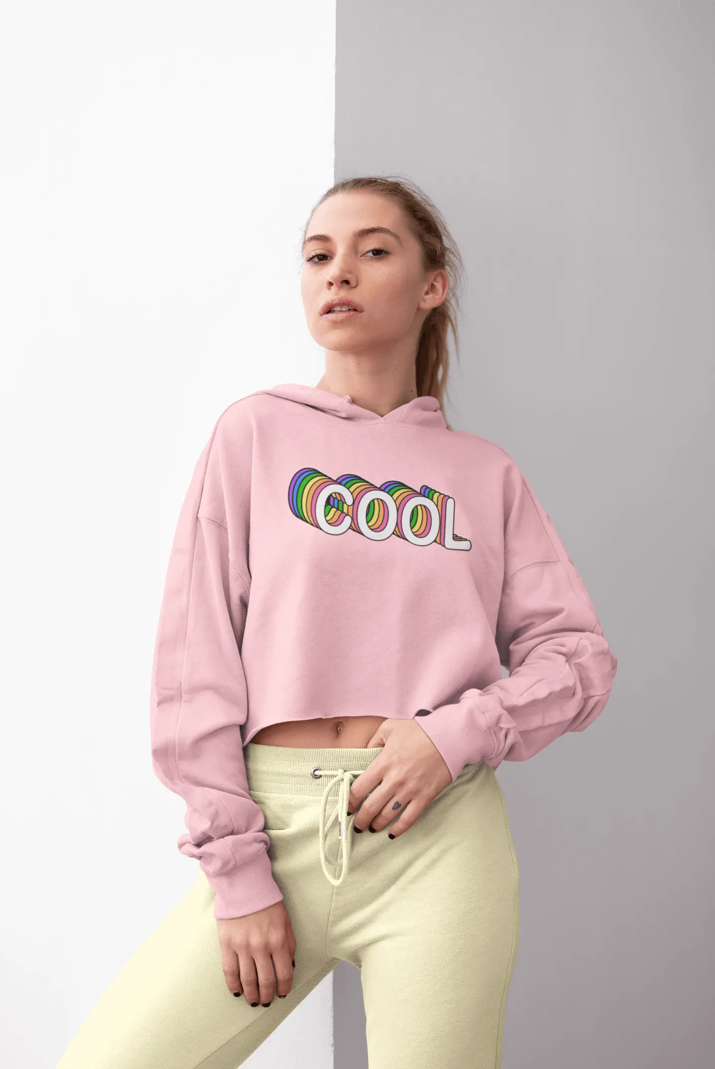 Cool Girl Crop Hoodie for Women 26