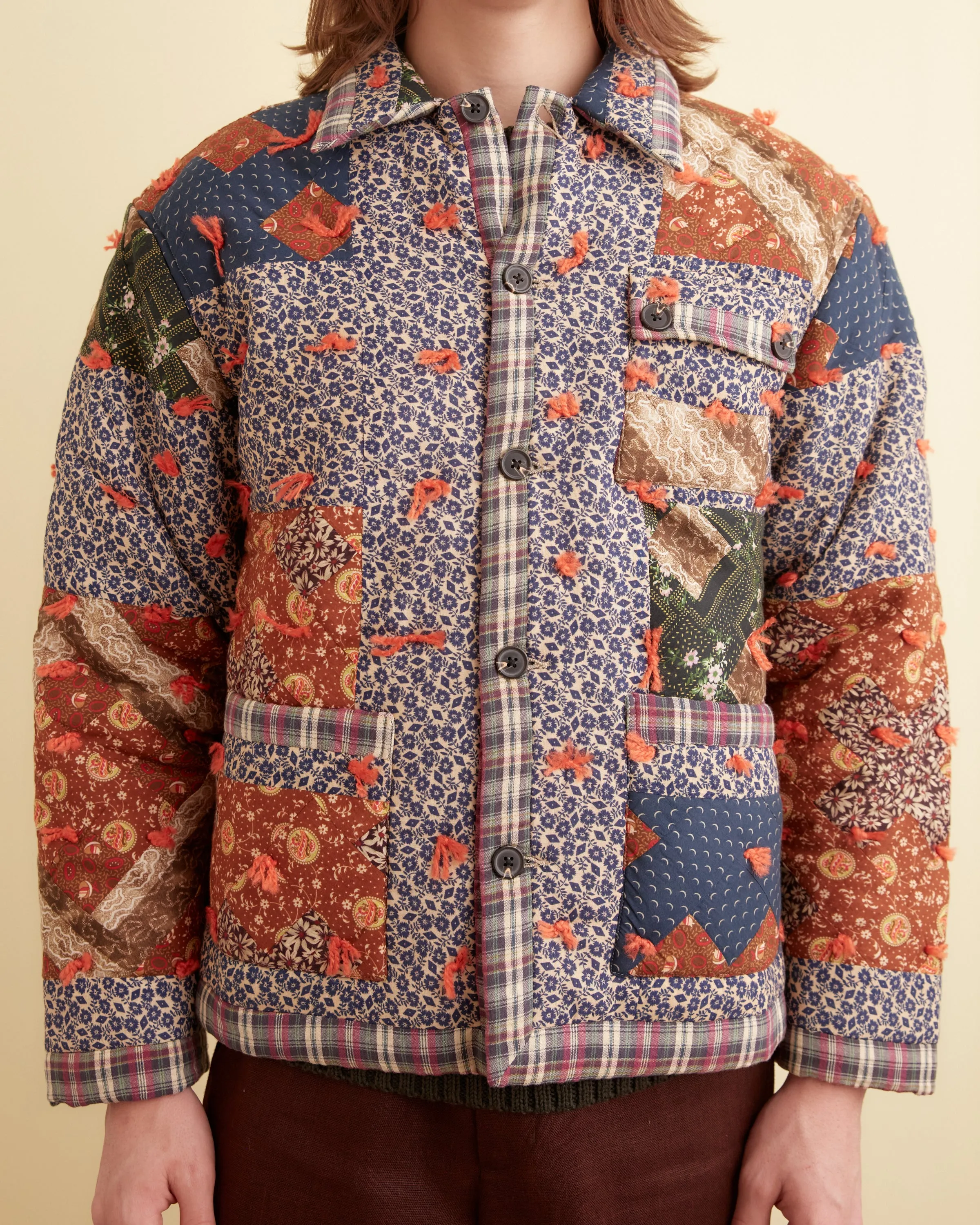 Criss-Cross Quilt Jacket