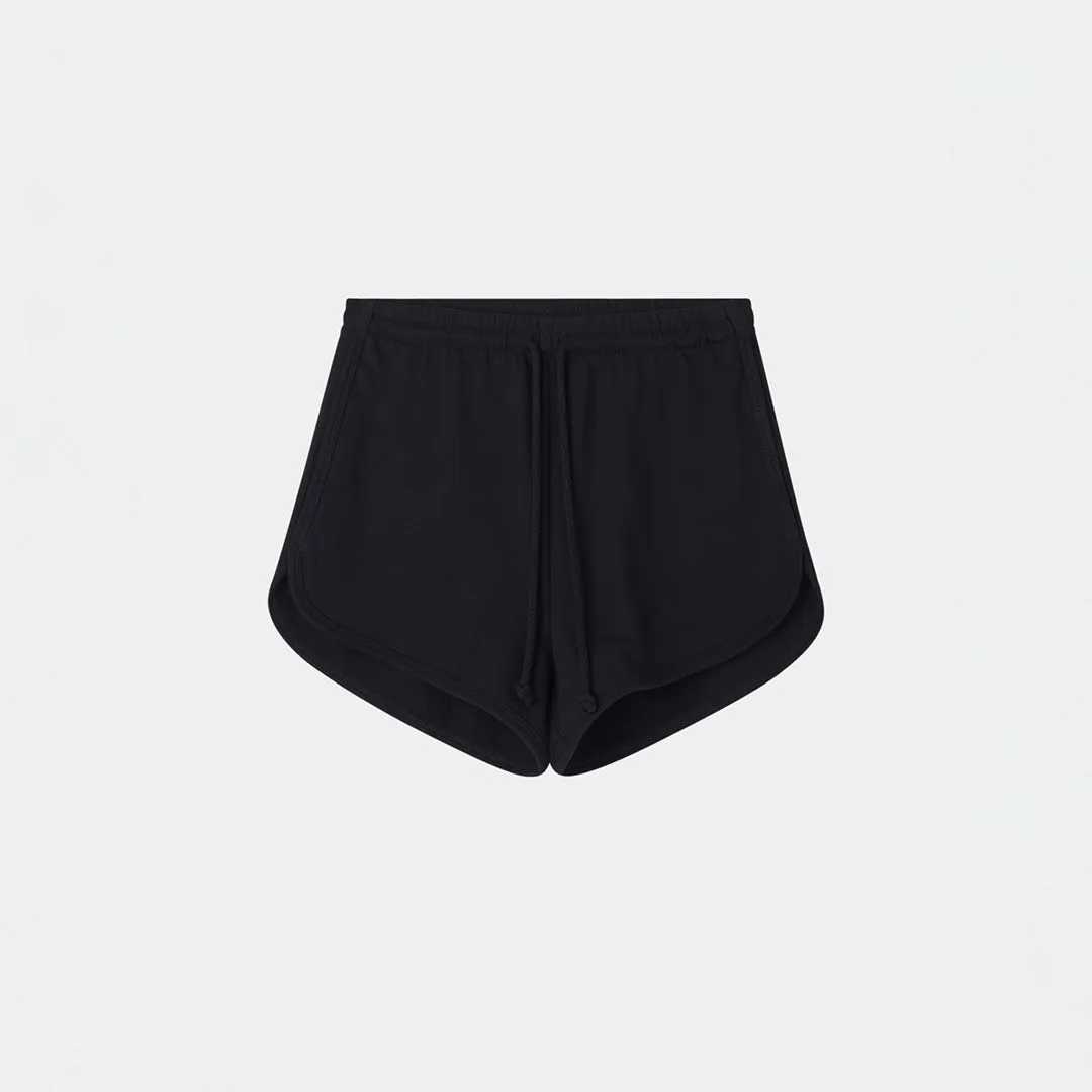 Drawstring Closure Gym Shorts