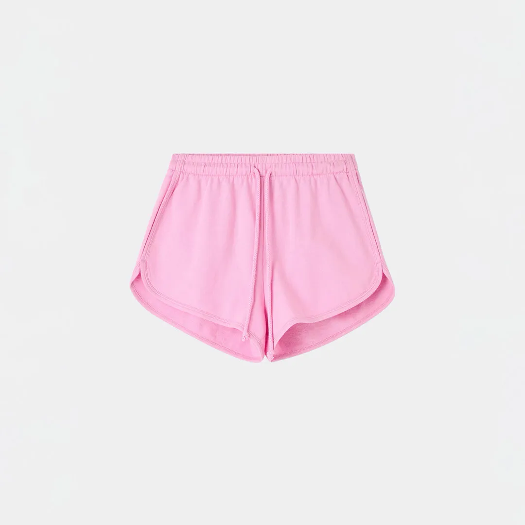 Drawstring Closure Gym Shorts