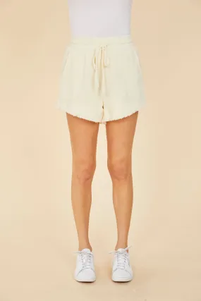 Drawstring Gauze Shorts