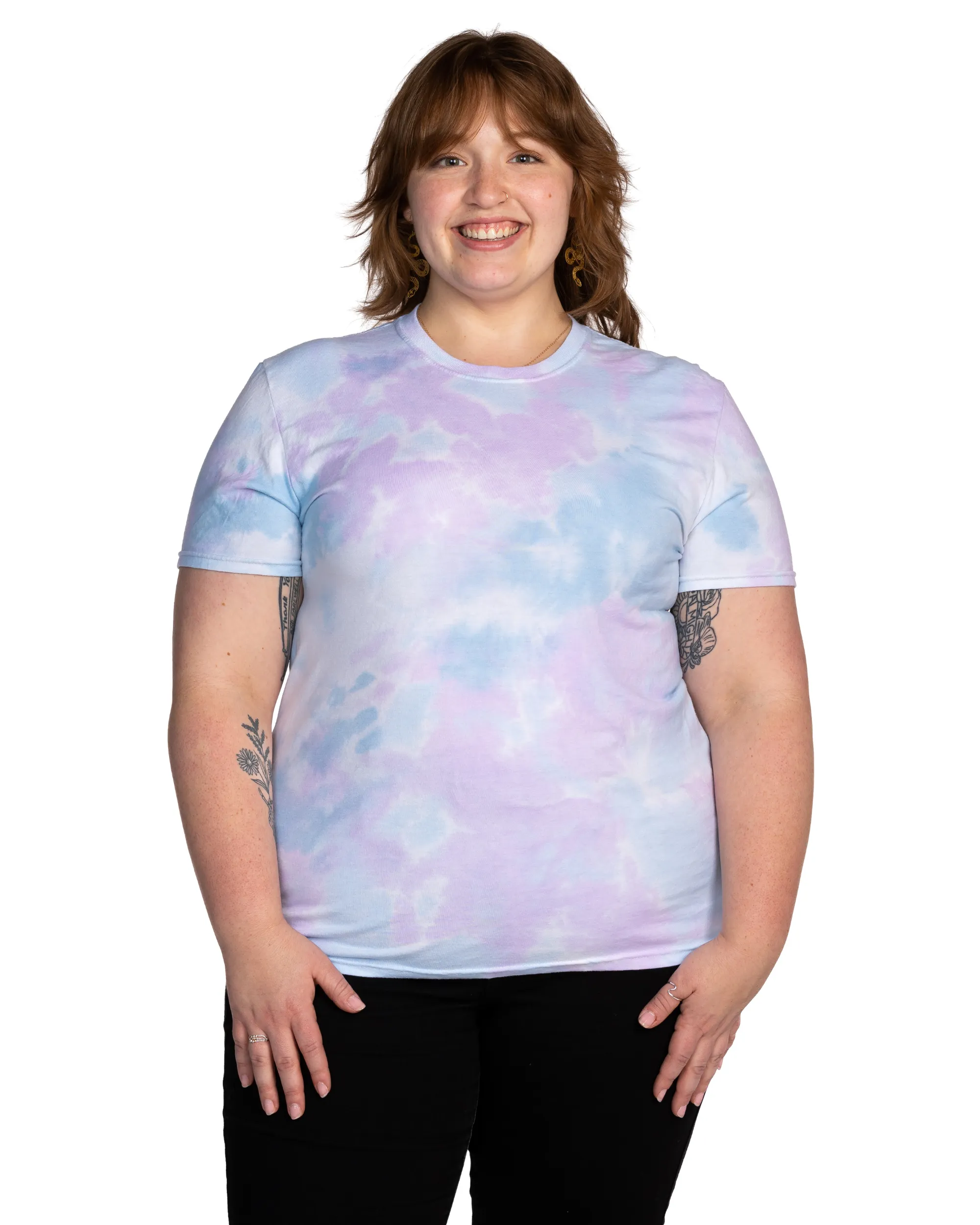 Dream Cloud Dye Tees - Purple