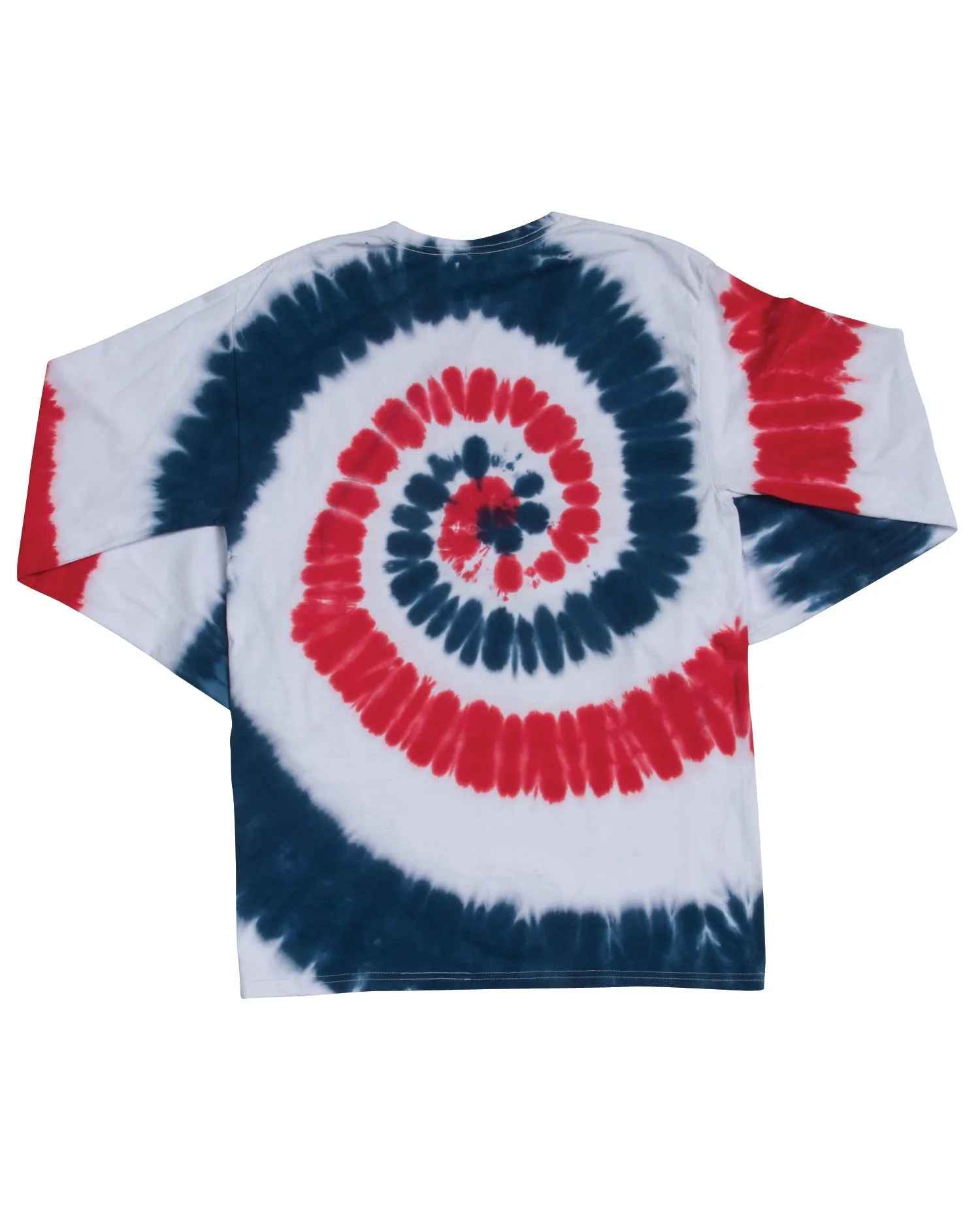 Dyenomite Deal - USA Spiral Tie Dye Long Sleeve Tee