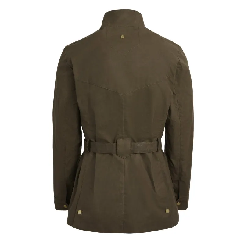 Fairfax & Favor Sadie Wax Safari Ladies Jacket - Khaki