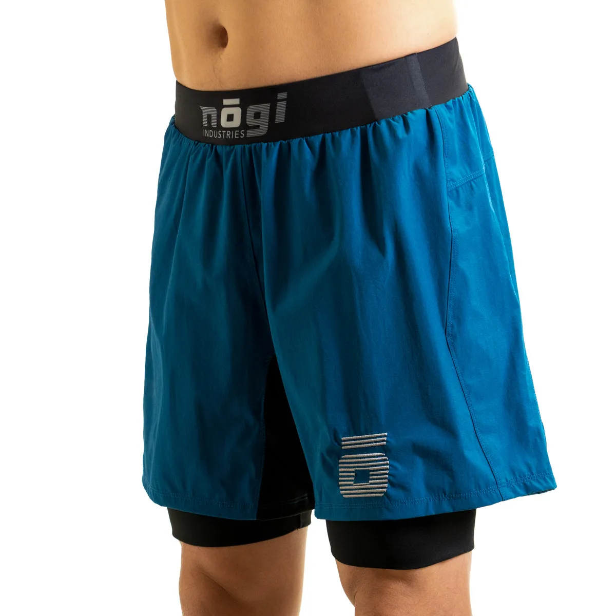 Ghost 7" Inseam Premium Lined Grappling Shorts - Ultramarine Blue