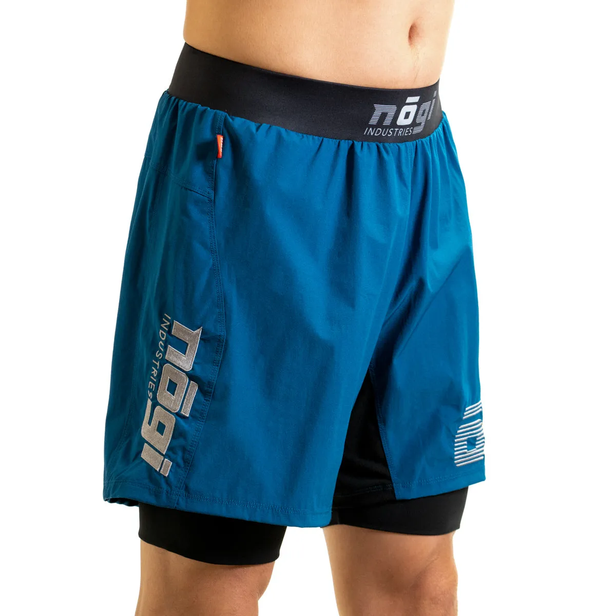 Ghost 7" Inseam Premium Lined Grappling Shorts - Ultramarine Blue