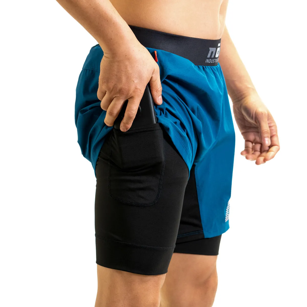 Ghost 7" Inseam Premium Lined Grappling Shorts - Ultramarine Blue