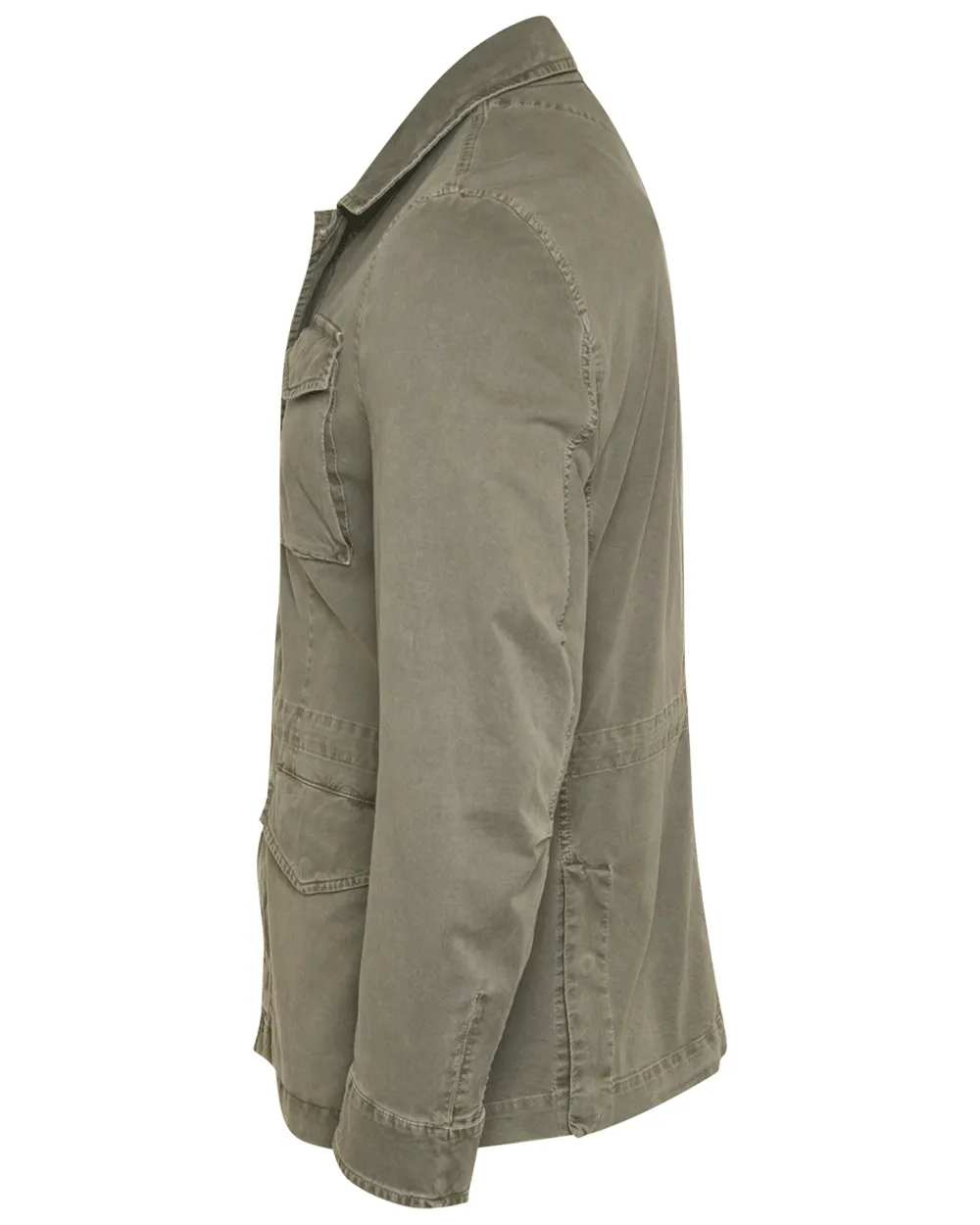 Green Safari Long Jacket