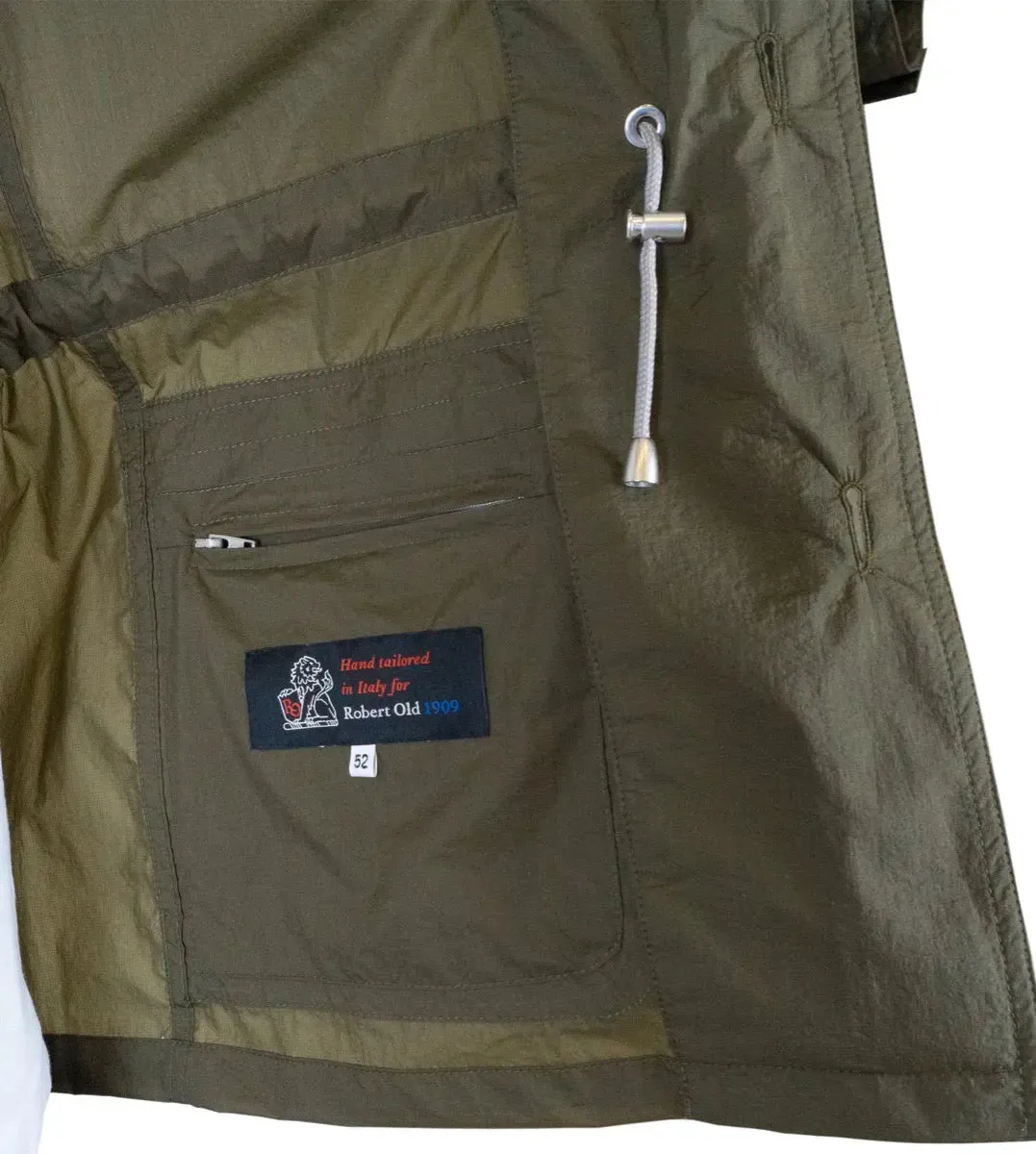 Green ‘Sirio’ Superlight Ripstop Safari Jacket