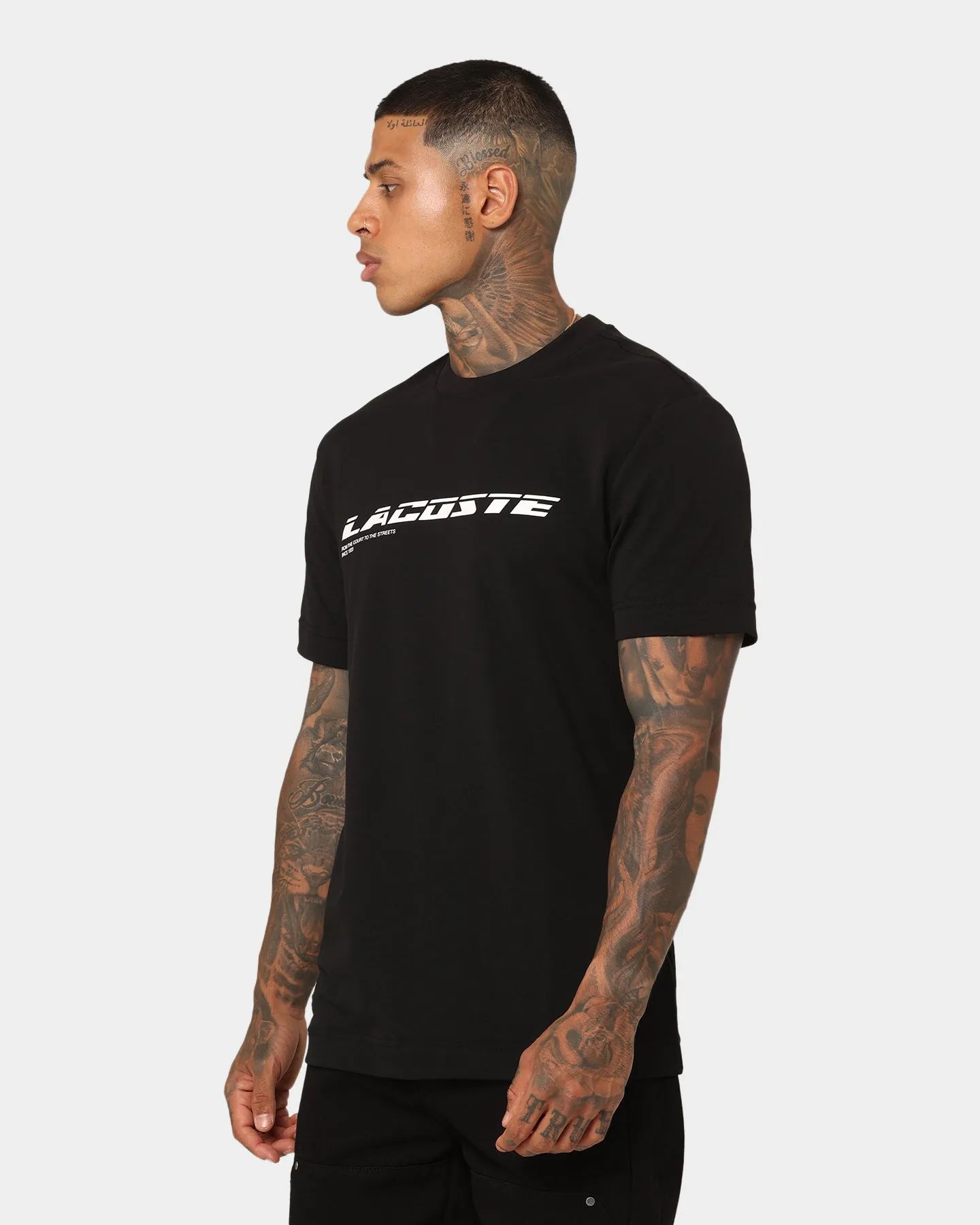 Lacoste Active Pique T-Shirt Black