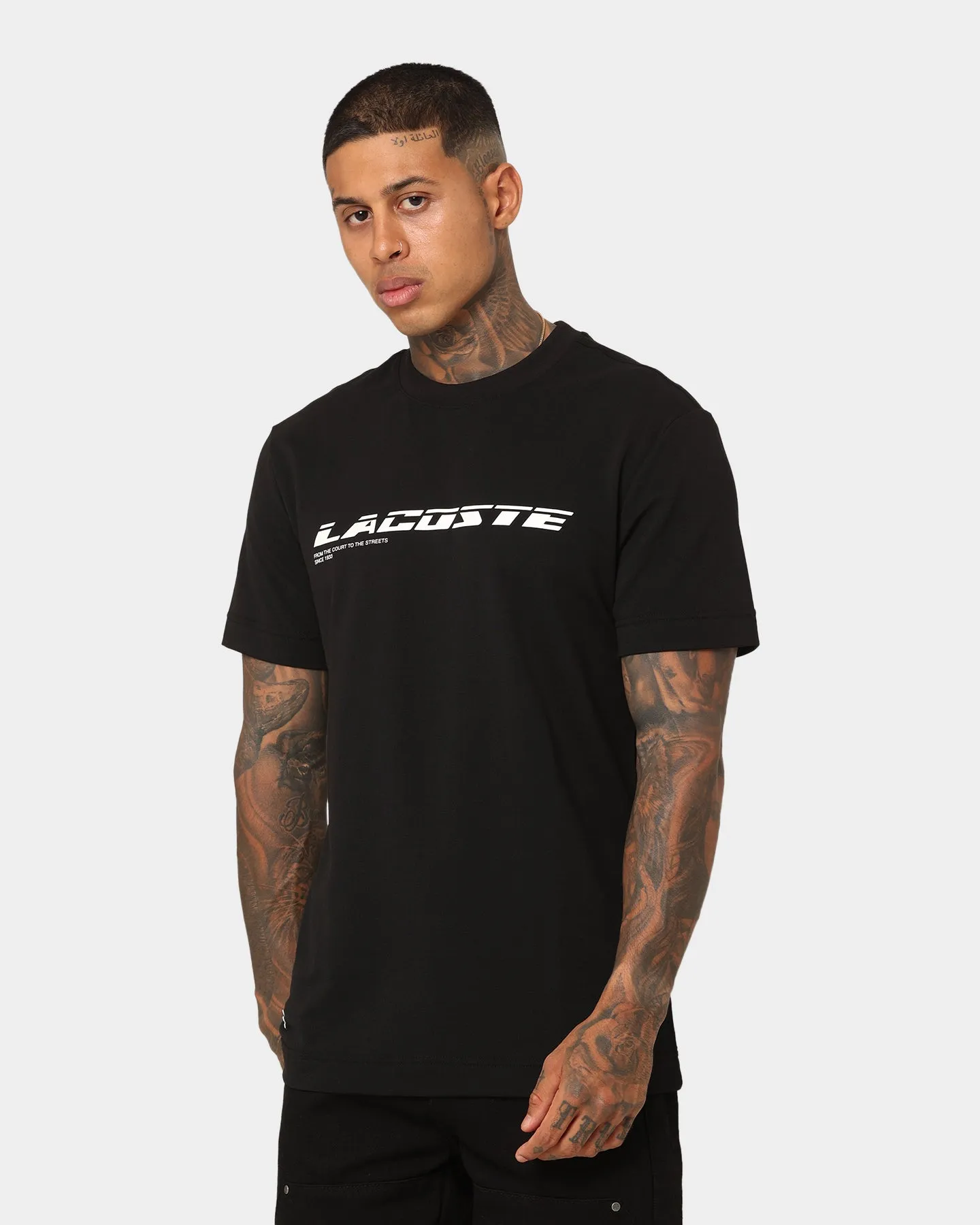 Lacoste Active Pique T-Shirt Black