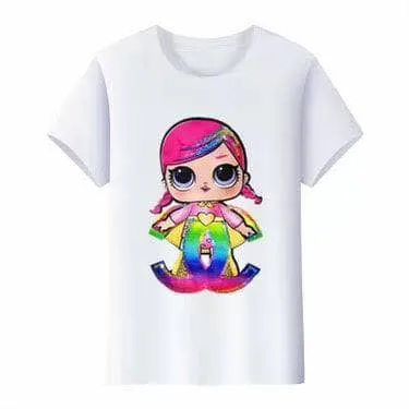 LED Rainbow Doll Tees