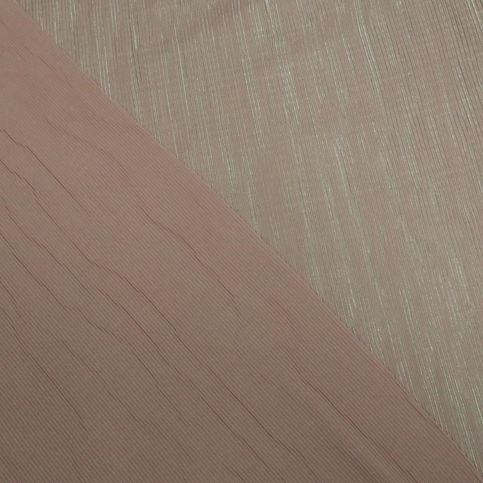 Light Pink with Silver Foil Pleated Stretch Fabric