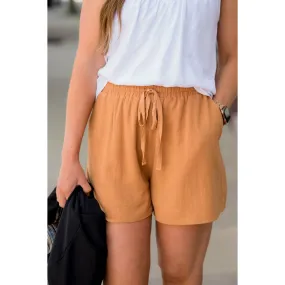 Lightweight Drawstring Shorts