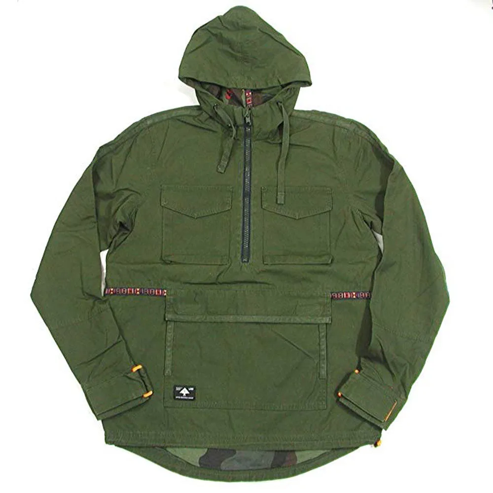 LRG Mens Full Metal Anrck Jacket Military Olive