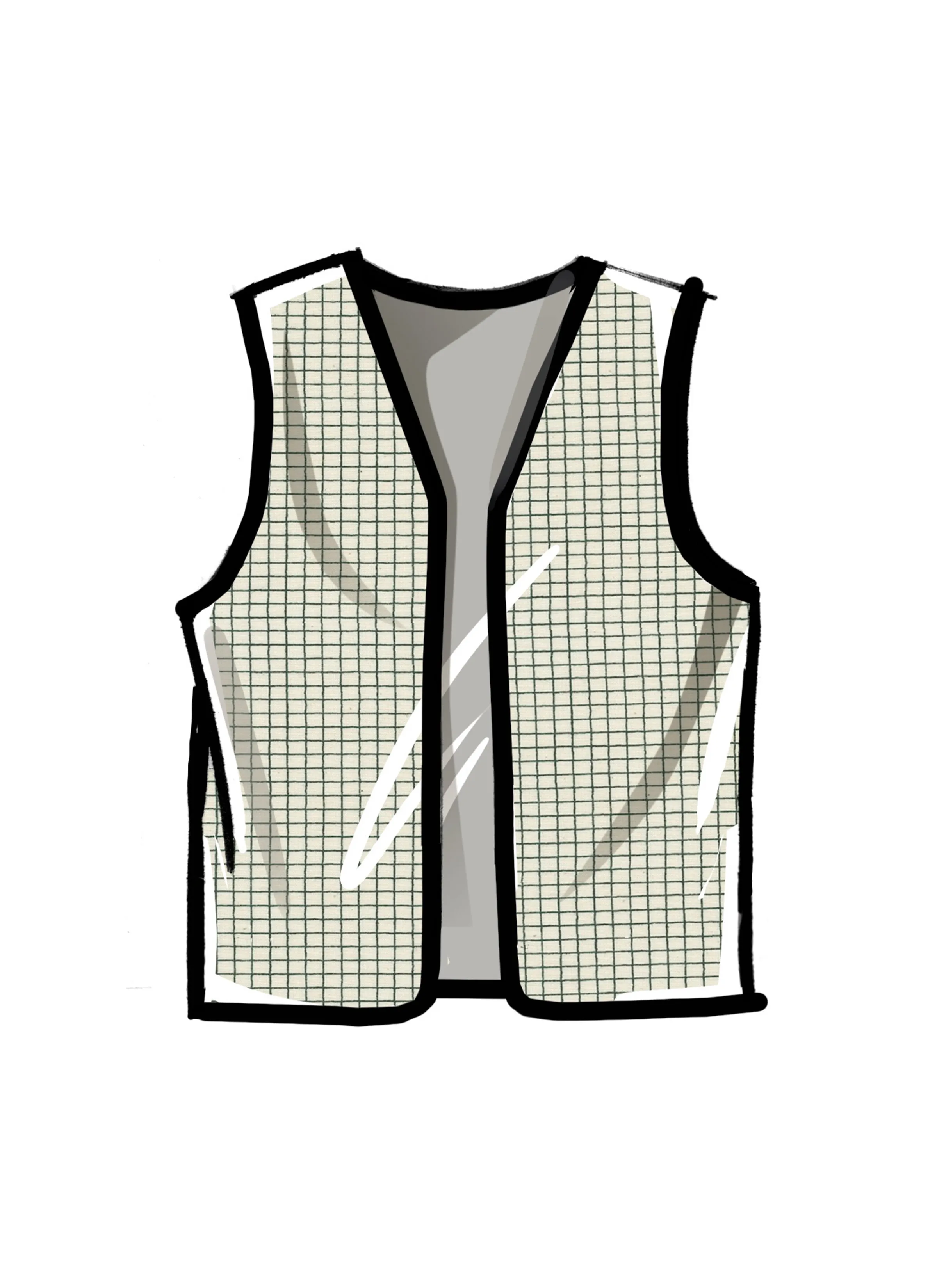 McCall's sewing pattern M8442 Misses' and Men's Lined Vests