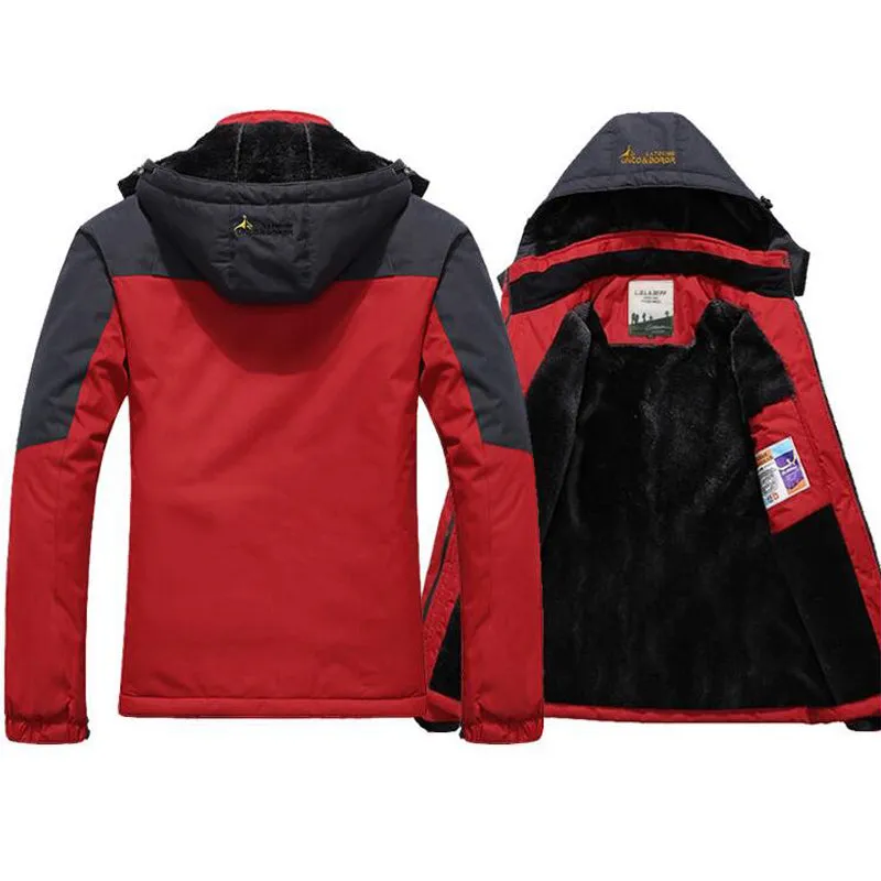 Men's Winter Hooded Windbreaker