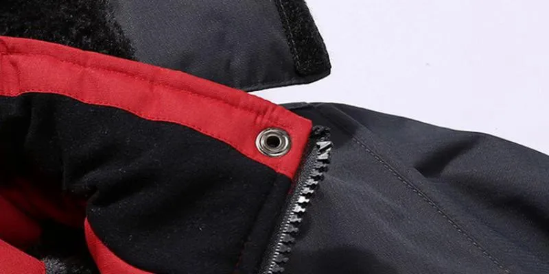 Men's Winter Hooded Windbreaker