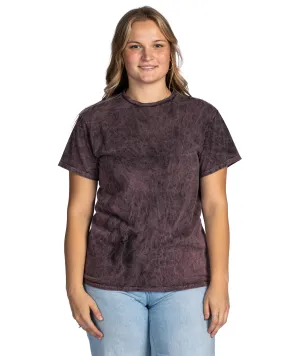 Mineral Wash Tees - Drew Blackout