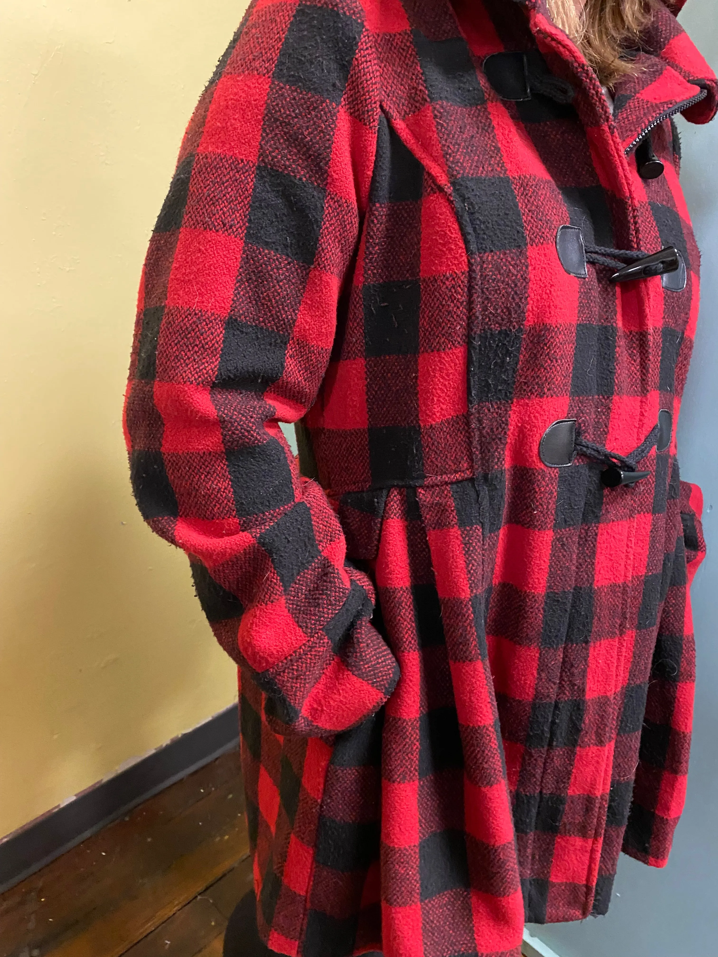 Northstyle bufflao plaid Jackets/Coats, large