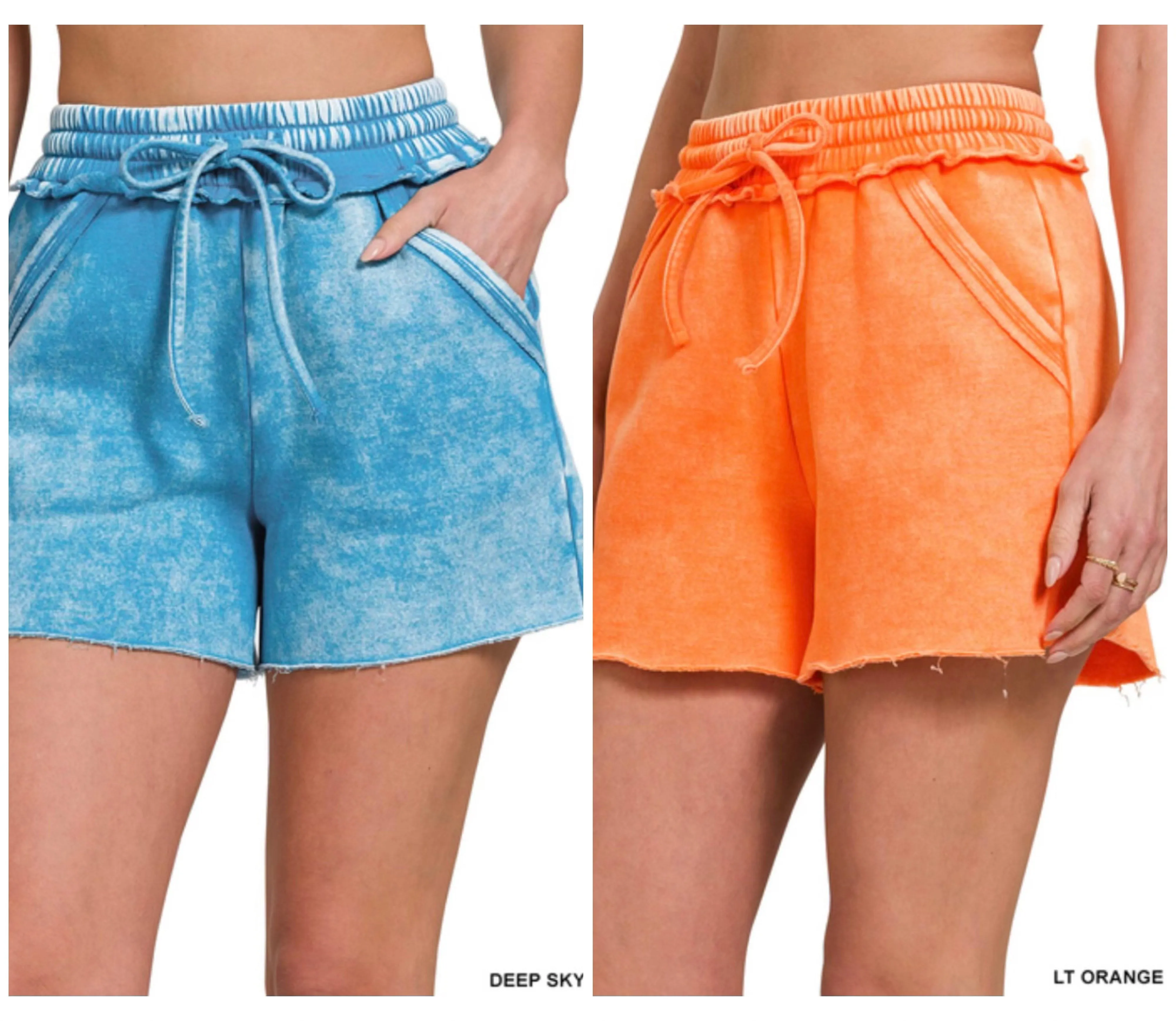 On the Bright Side Mineral Shorts