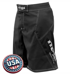 Phantom 3.0 Fight Shorts - Black - Made in USA