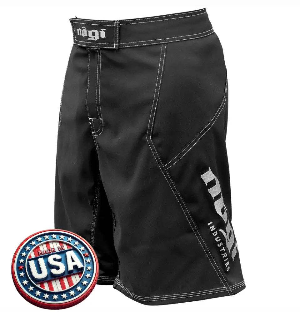 Phantom 3.0 Fight Shorts - Black - Made in USA