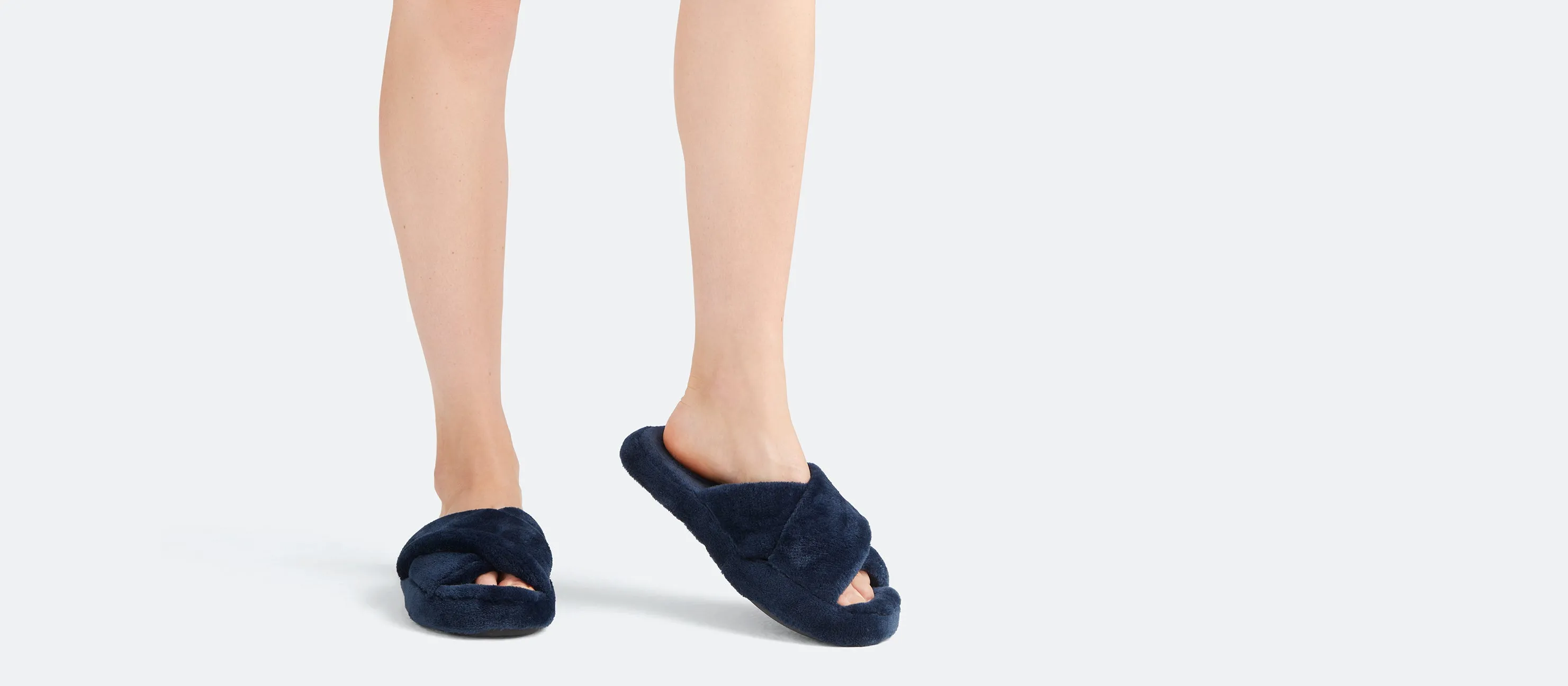 Plush Slipper | Dark Sapphire