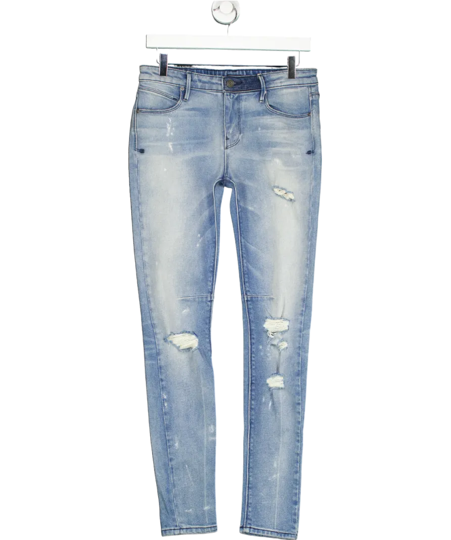 RTA Blue Ripped Skinny Jeans W27