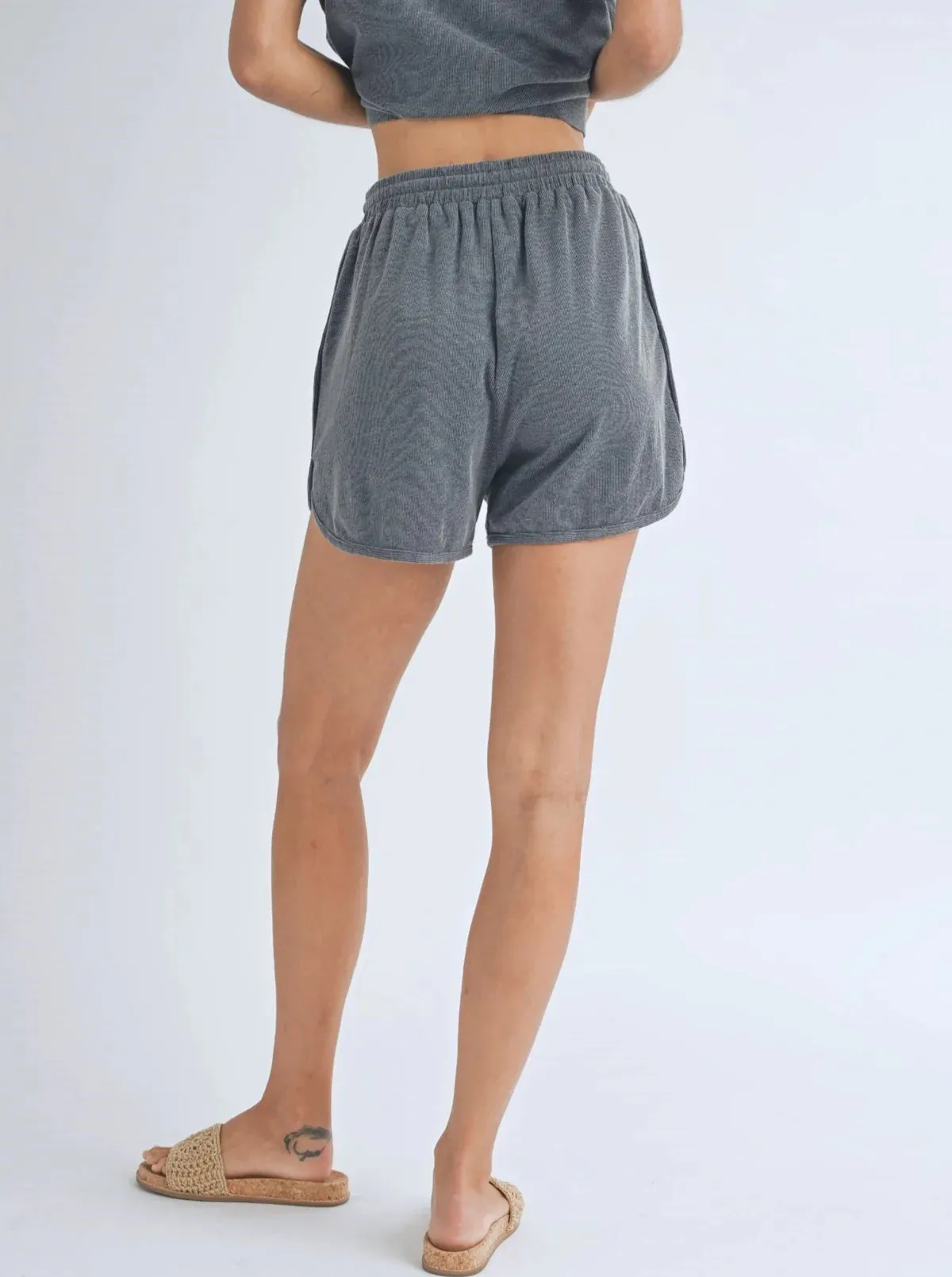 Sadie & Sage Sightseeing Drawstring Shorts