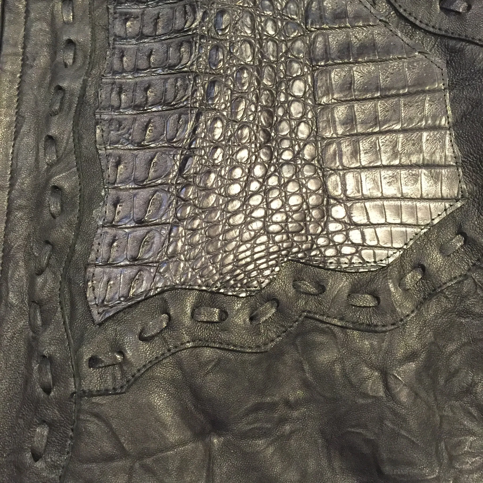 Safari Laced Crocodile/Lambskin Jackets