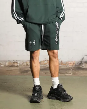 Saint Morta Fallen Sweat Shorts Stadium Green