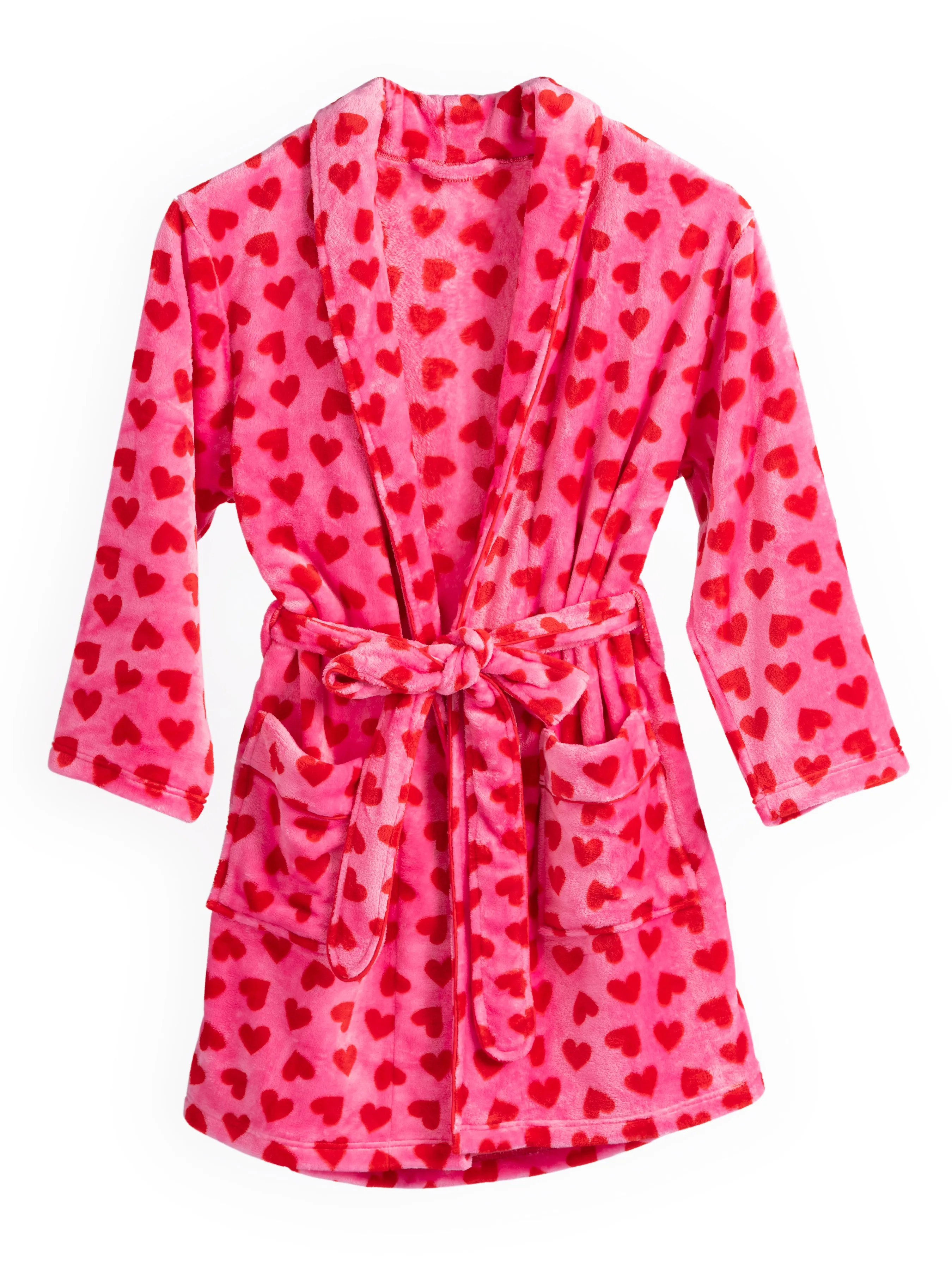 Shiraleah Hearts Robe, Pink