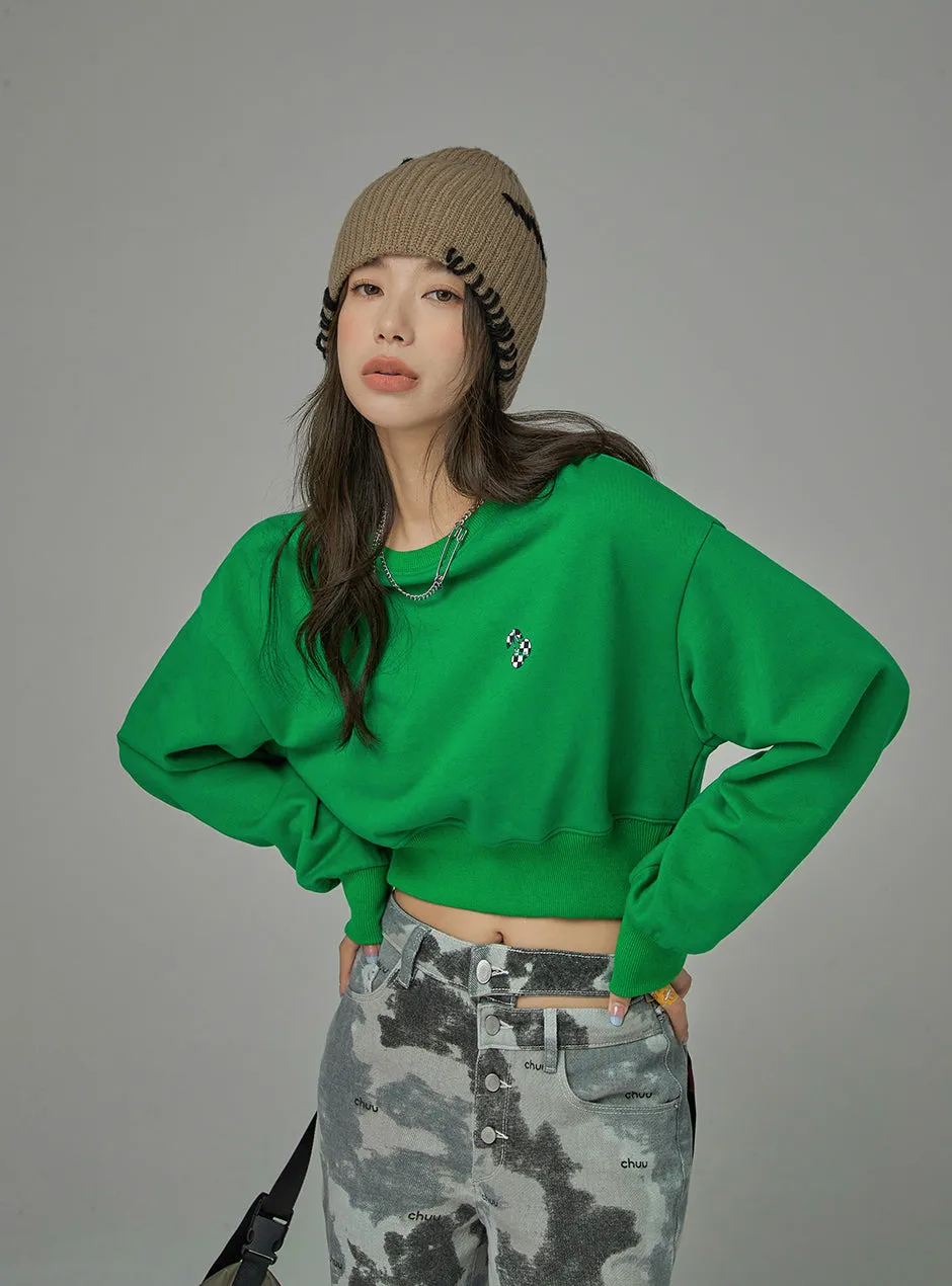 Show Me Style Cropped Sweatshirt