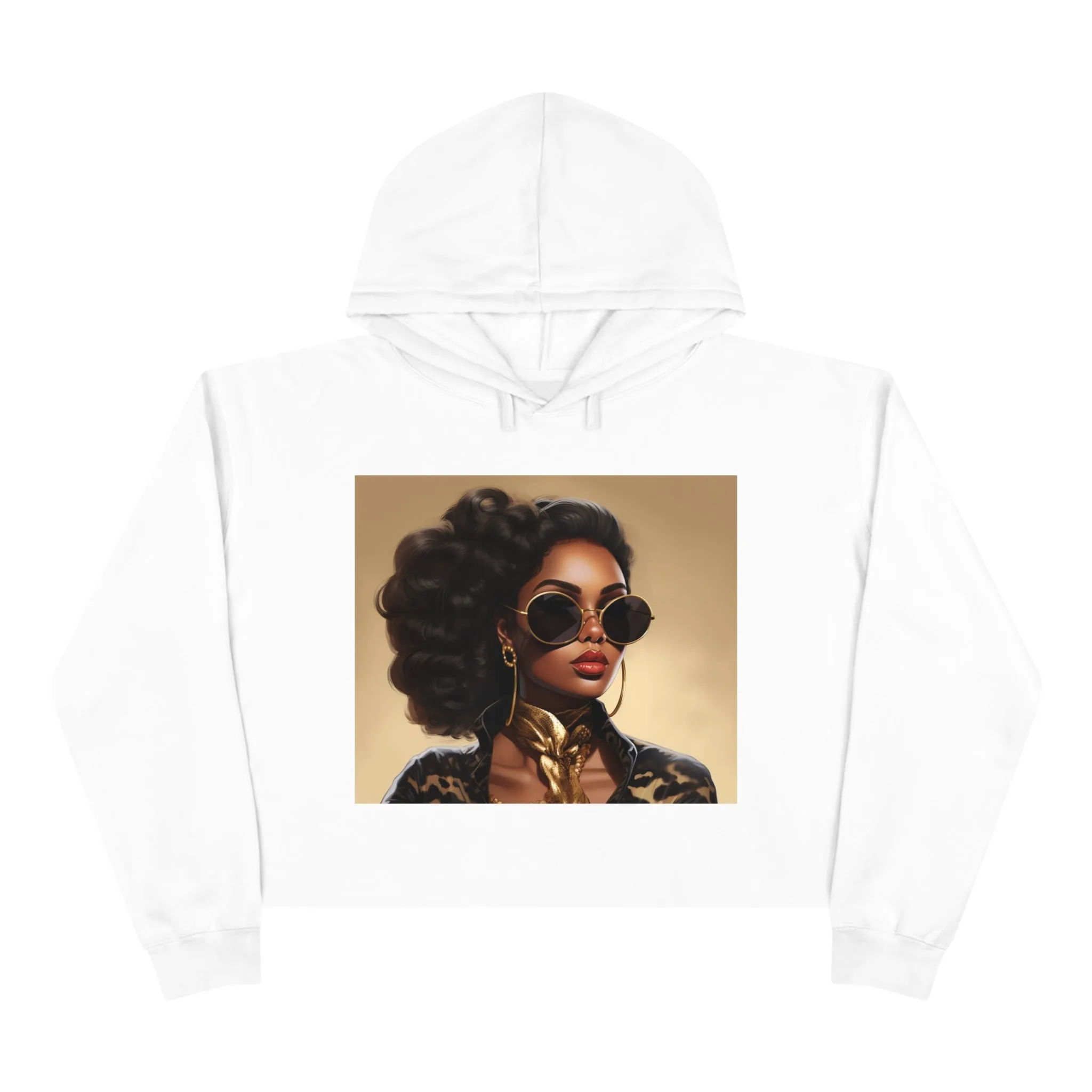 The Diva Collection Crop Hoodie