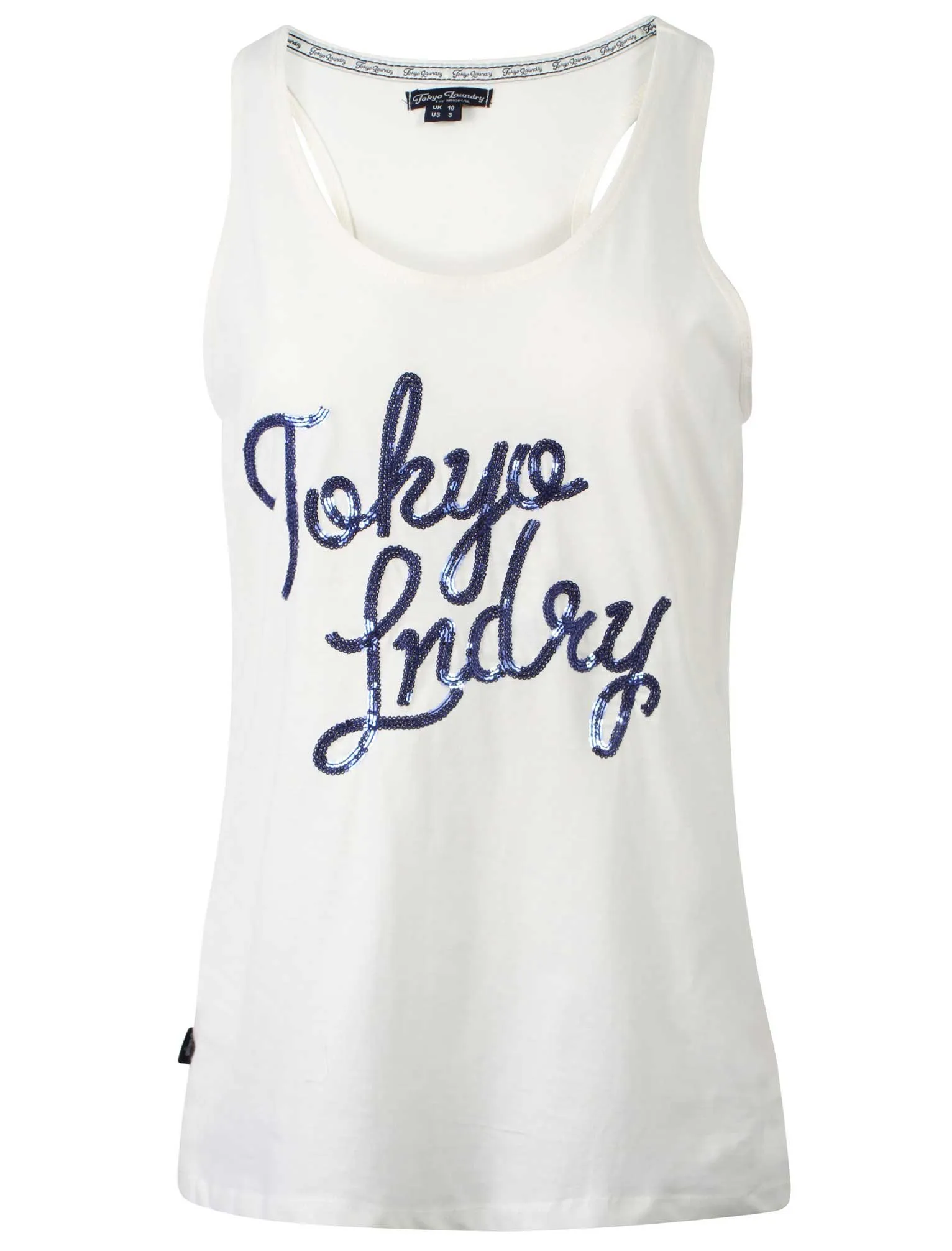 Tokyo Laundry Brynn Cream vest top