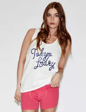 Tokyo Laundry Brynn Cream vest top