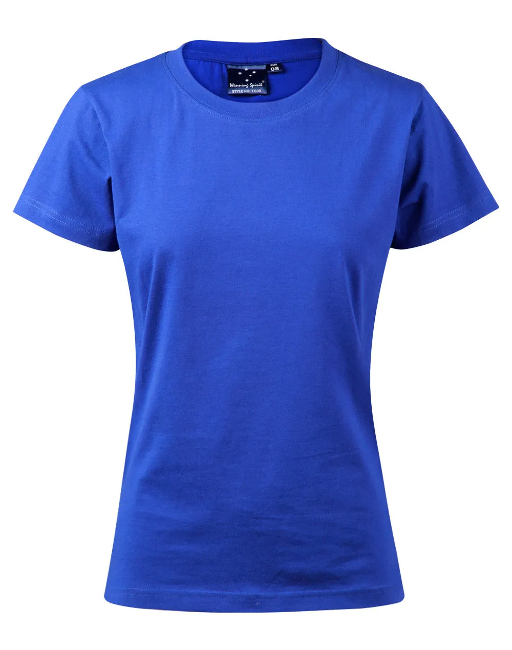 [TS38] Ladies' Cotton Semi Fitted Tee