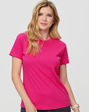 [TS38] Ladies' Cotton Semi Fitted Tee