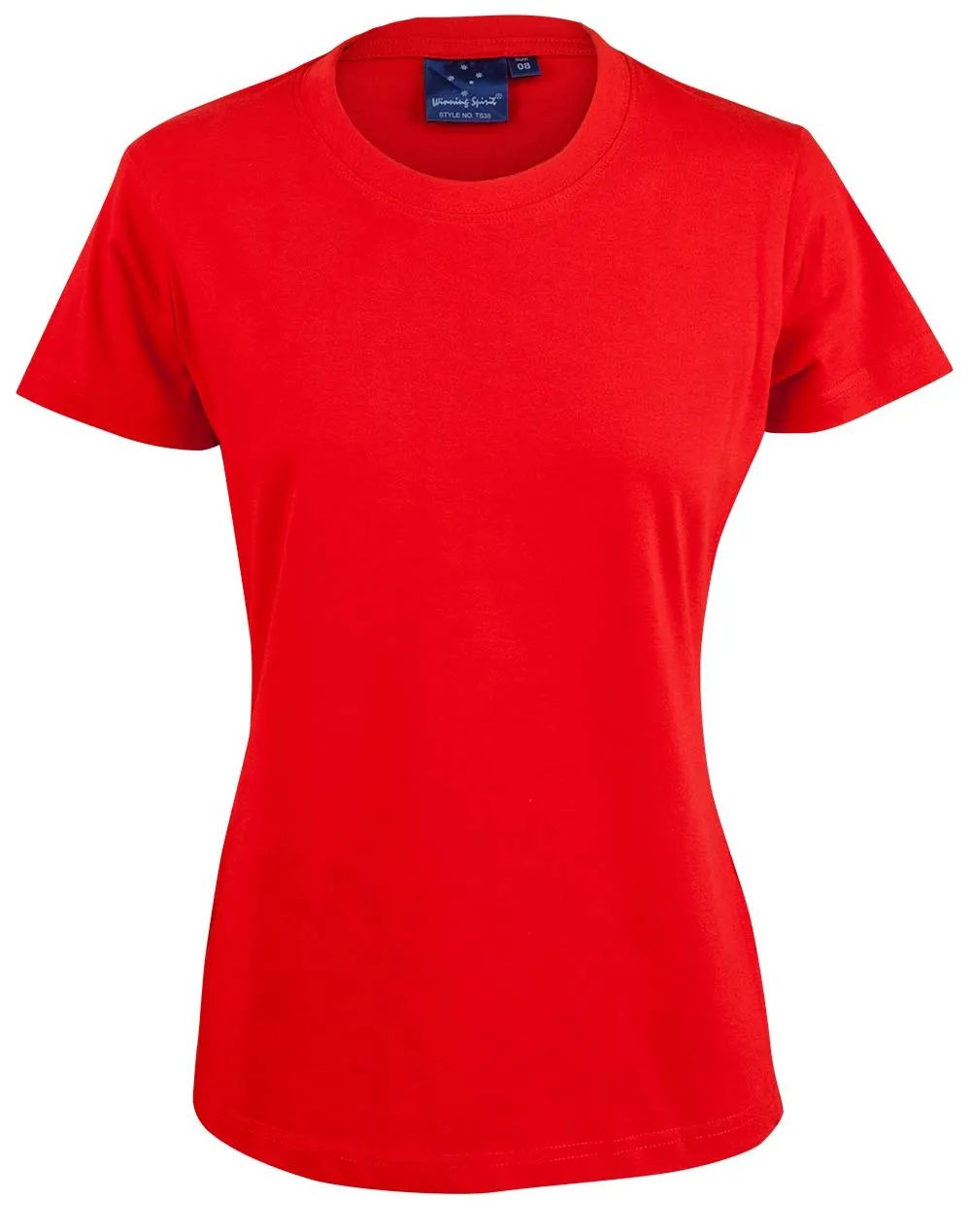 [TS38] Ladies' Cotton Semi Fitted Tee