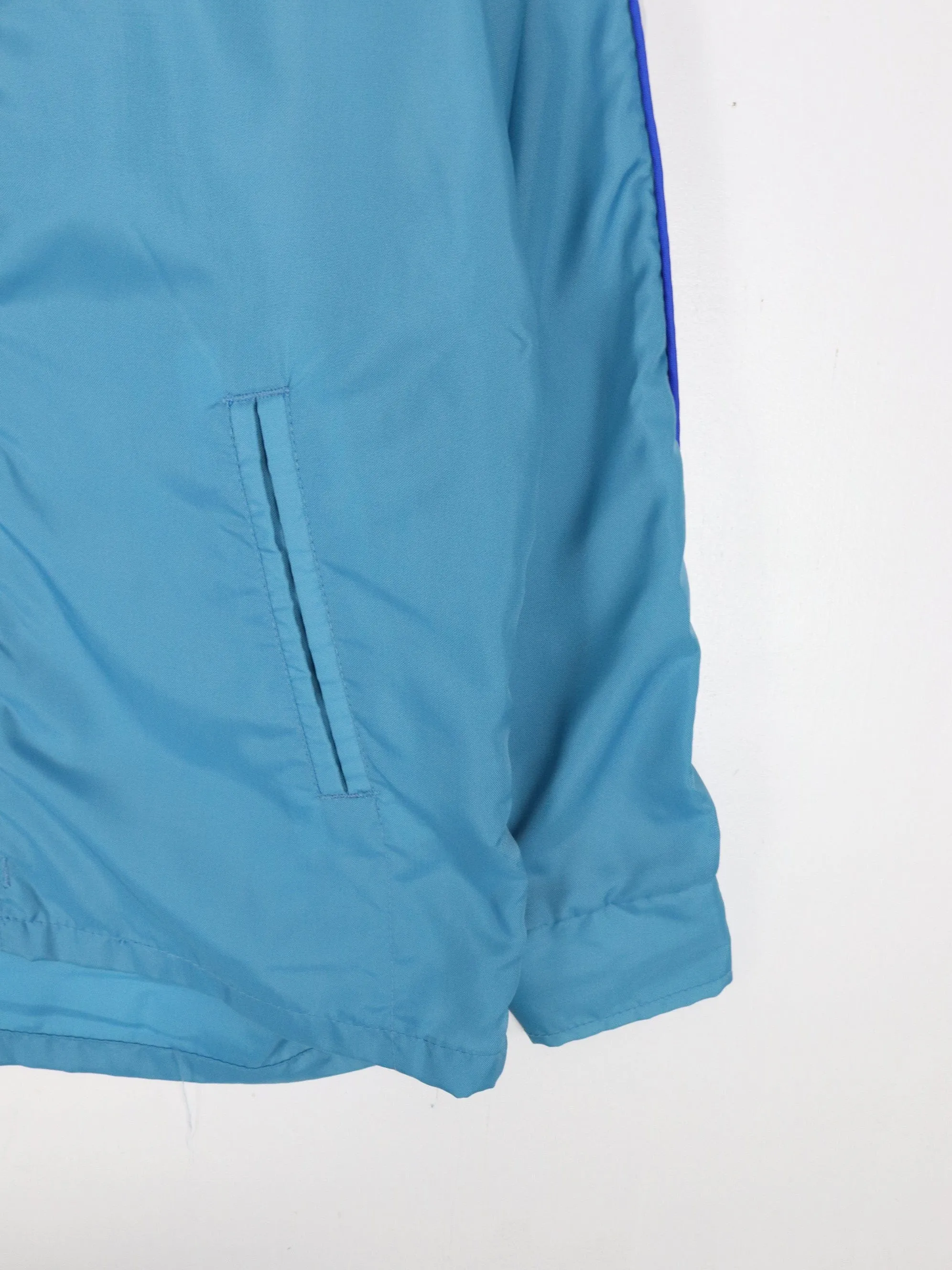 Vintage Jacket Mens Small Blue Windbreaker 90s