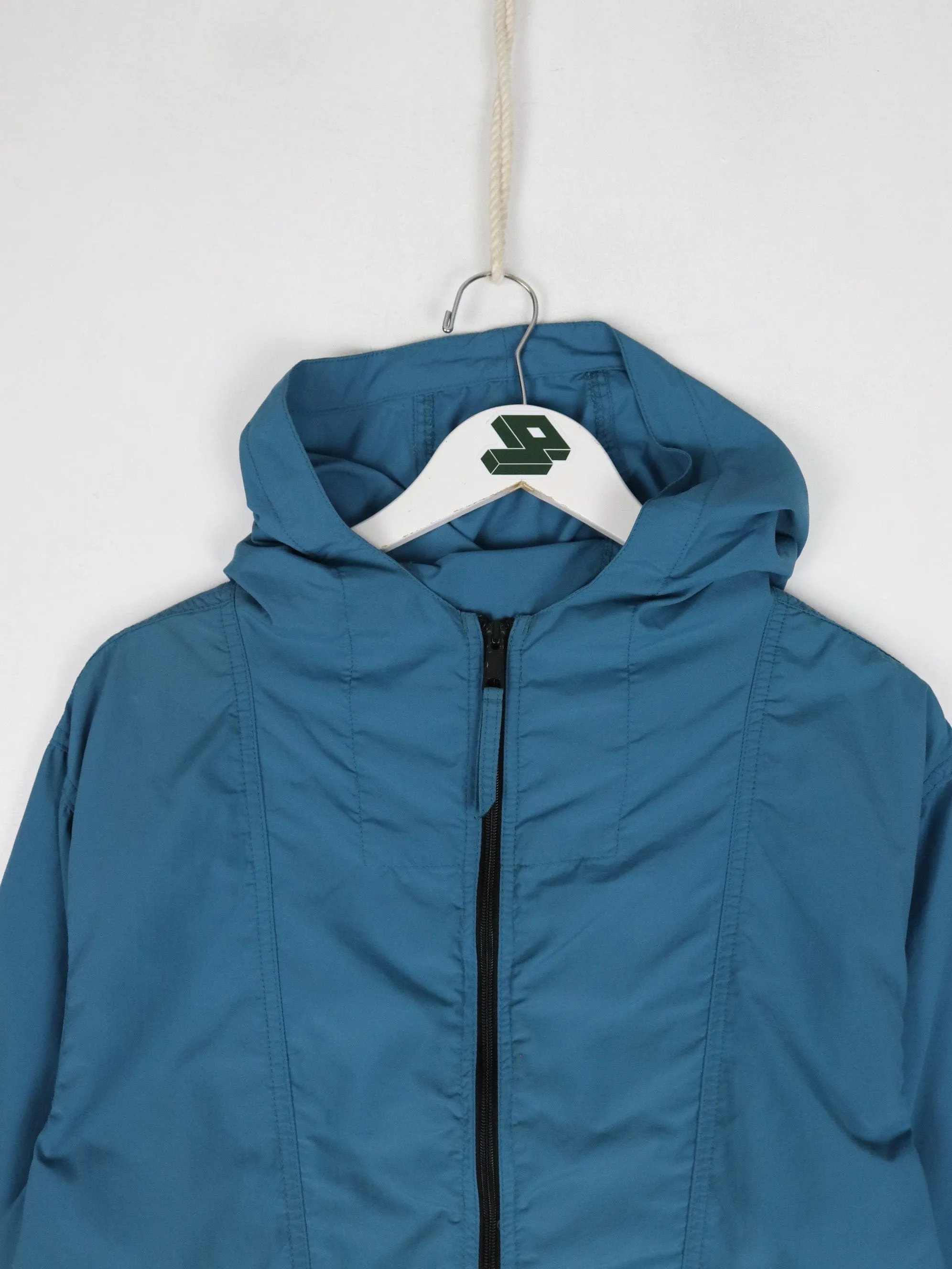 Vintage L.L. Bean Jacket Youth XL Blue Anorak Windbreaker