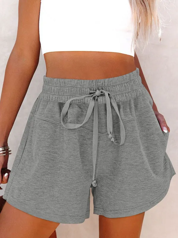 Women's Casual Drawstring Sweat Shorts