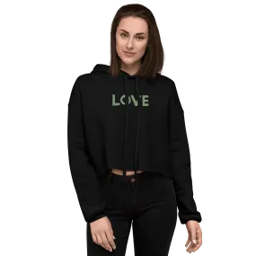 Women's Love Crop Hoodie